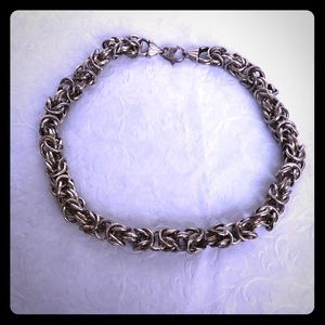 Sterling silver Italian choker